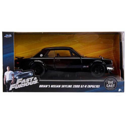 F&F Brian's '71 Nissan 2000 GT-R 1:32 Scale Hollywood Ride