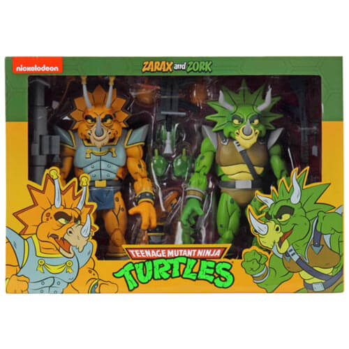 TMNT Captain Zarax & Zork 7" Action Figure 2-pack