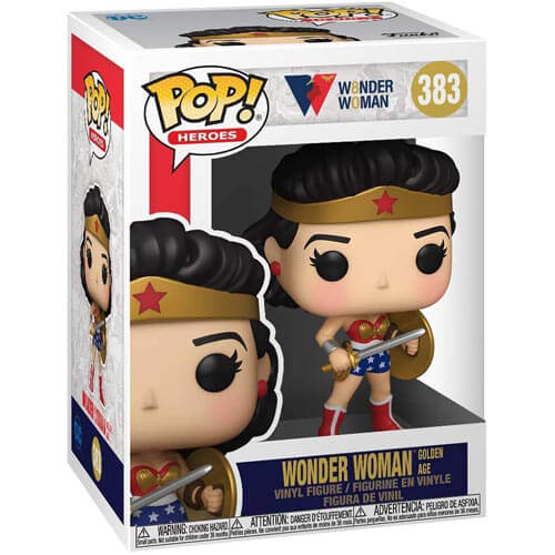 Wonder Woman Classic 1950s 80th Anniversary Pop! Vinyl