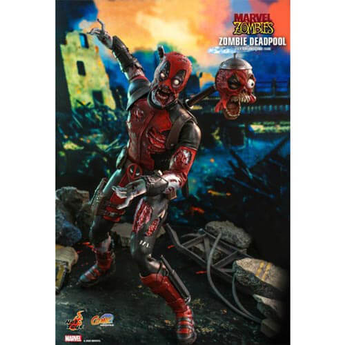 Marvel Zombies Deadpool 1:6 Scale 12" Action Figure