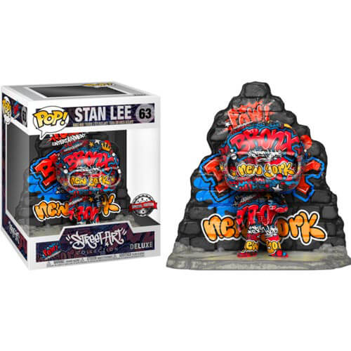 Marvel Stan Lee Graffiti Deco US Exclusive Pop! Deluxe