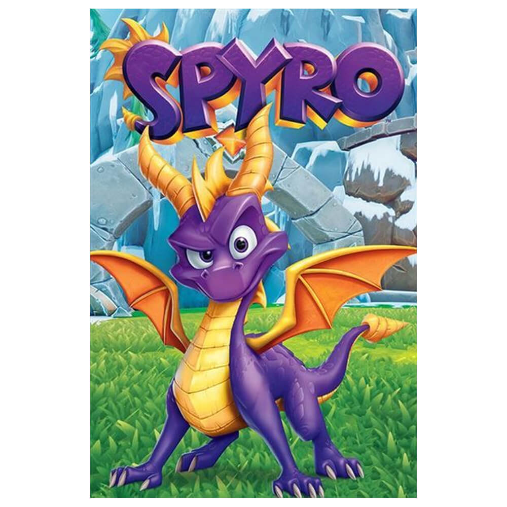 Spyro herbergde trilogieposter