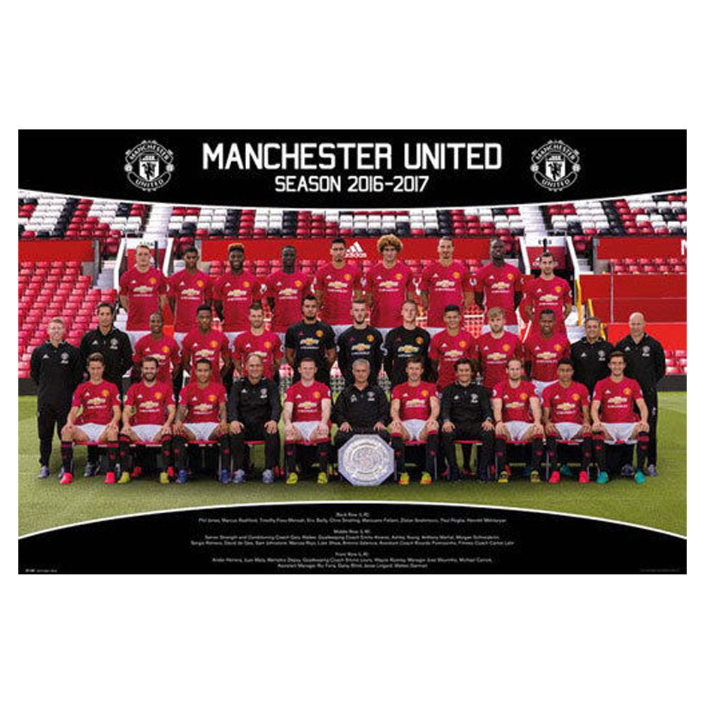 Manchester United-Plakat