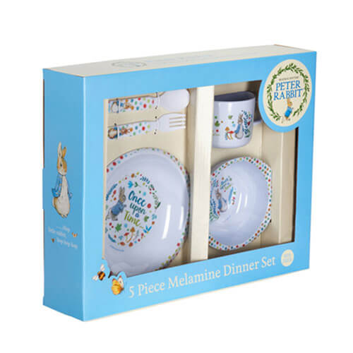 Beatrix Potter Classic Peter Rabbit 5pc Dinner Set (2020)