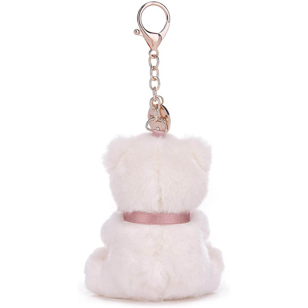 Chique e amor Bailey Bear Bag charme e colar