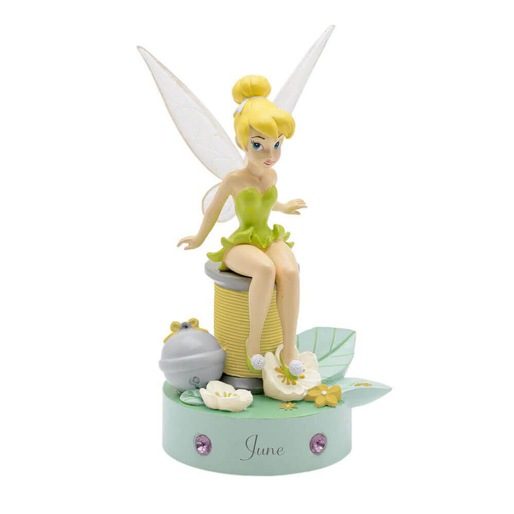 Escultura de birthstone bell tinker bell