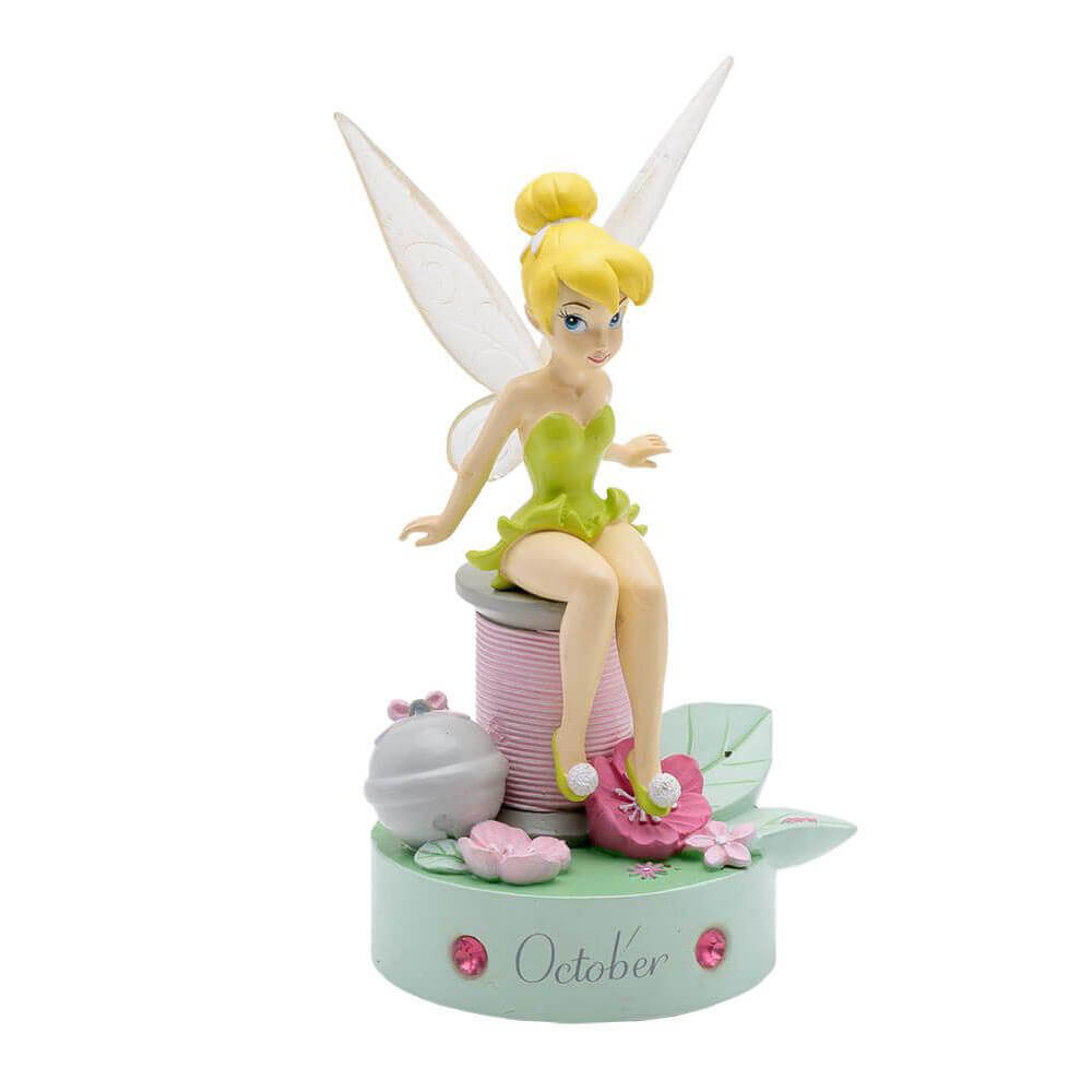 Escultura de birthstone bell tinker bell