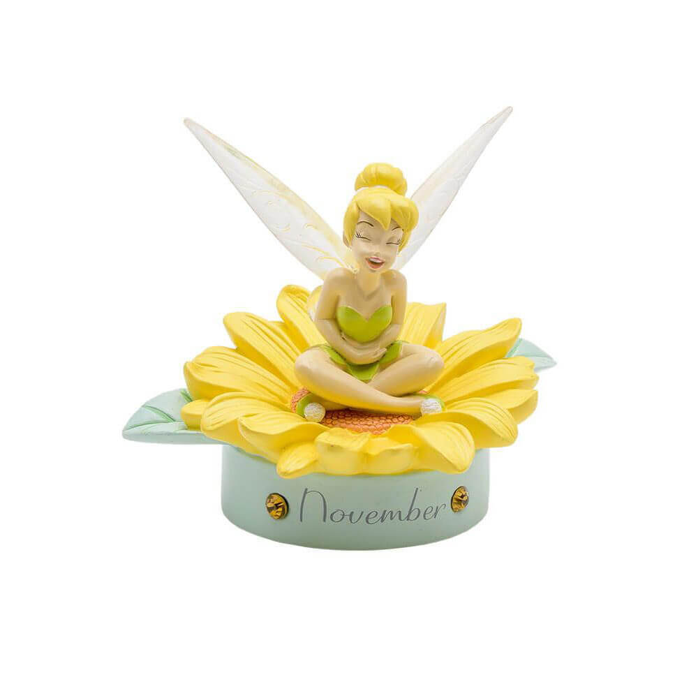 Escultura de birthstone bell tinker bell