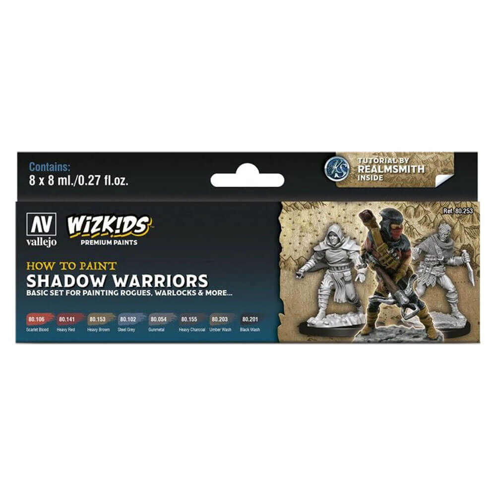 Ensemble de peinture premium Vallejo Wizkids