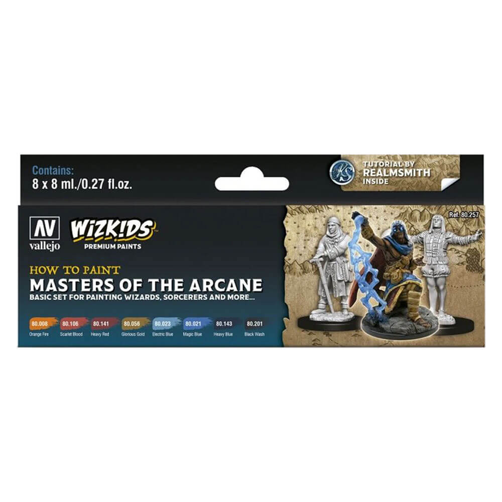 Ensemble de peinture premium Vallejo Wizkids