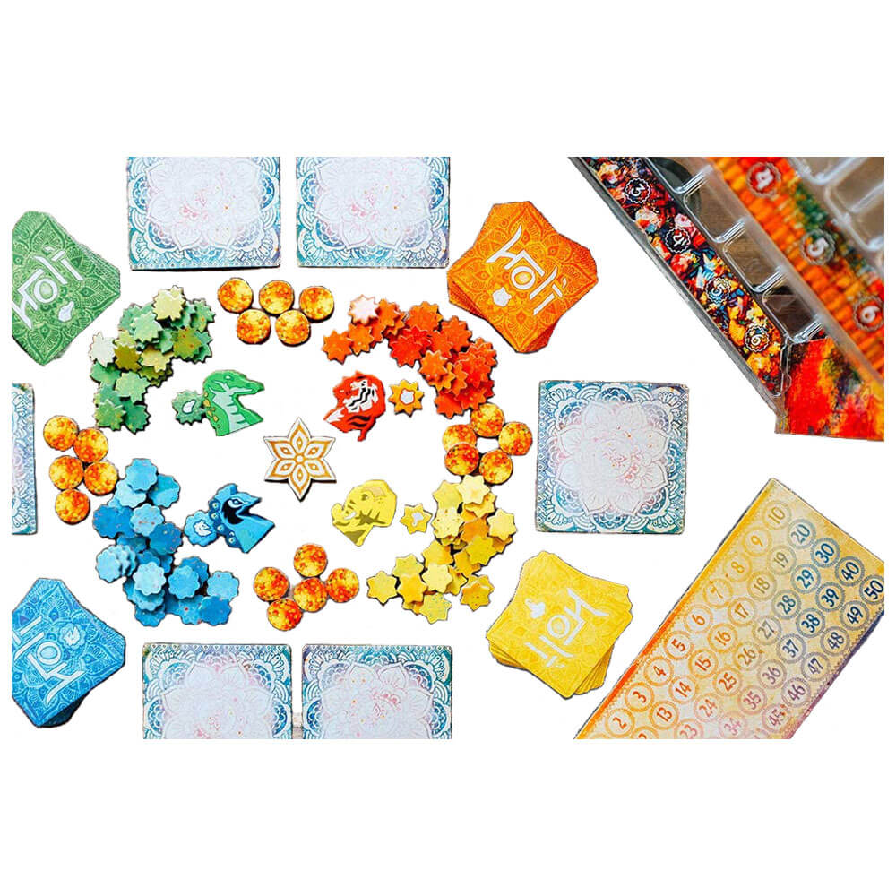 Holi Festival of Colors Board Game