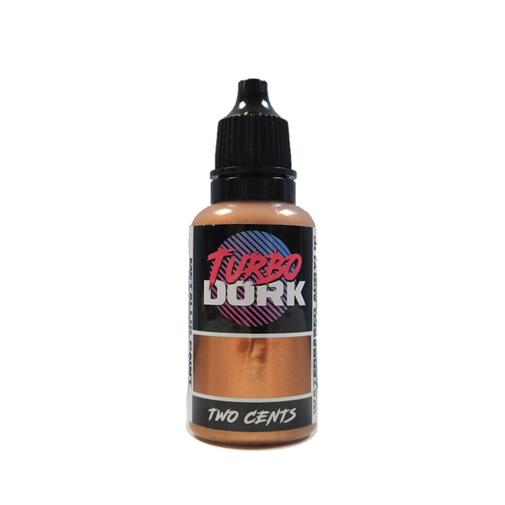 Turbo dork metallisk akrylfärg 20 ml flaska