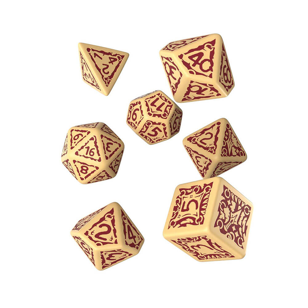 Q Workshop Pathfinder Dice Set av 7