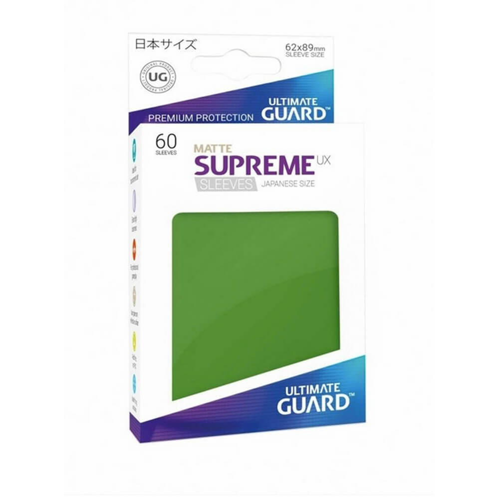 UG Supreme UX Matte Carte Sleeves Japonais Taille