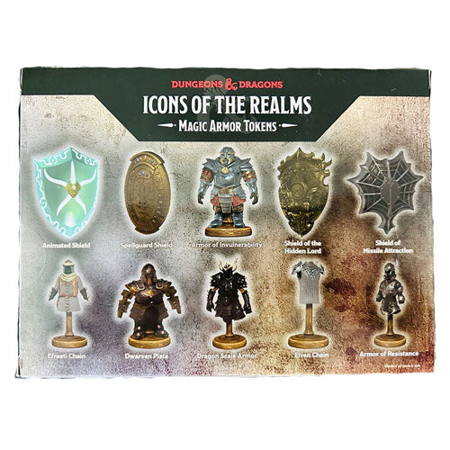 D&D Icons of the Realms Magic Armor Tokens