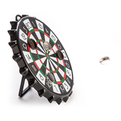 Magnetic Bottle Cap Darts Game