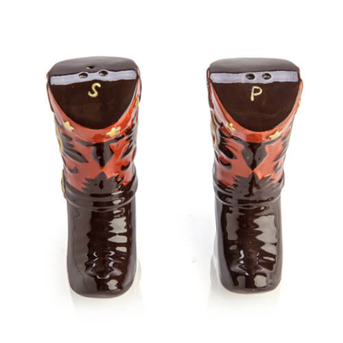 Cowboy Boots Salt & Pepper Set