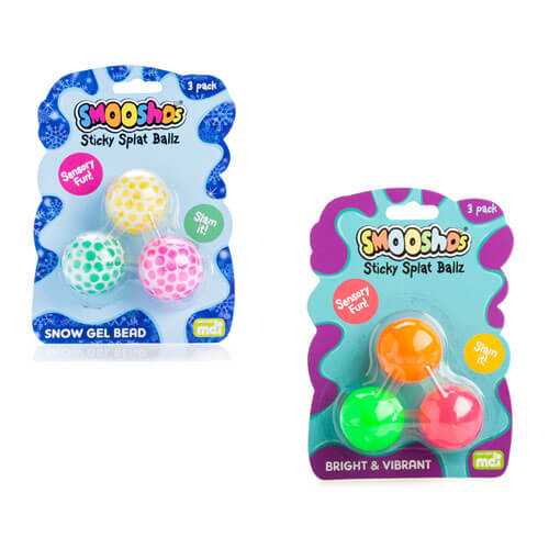 Smoosho's Sticky Splat Ballz (Set of 3)