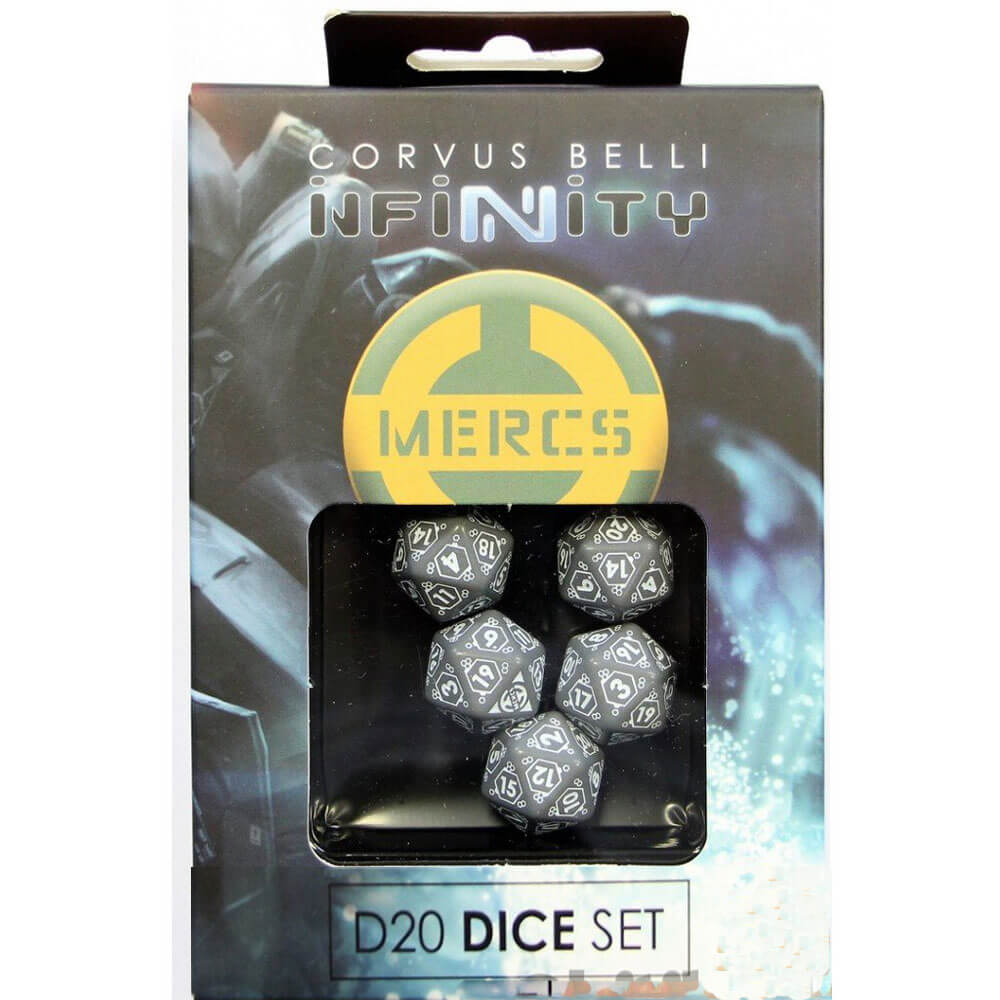 Infinity D20 terning sæt