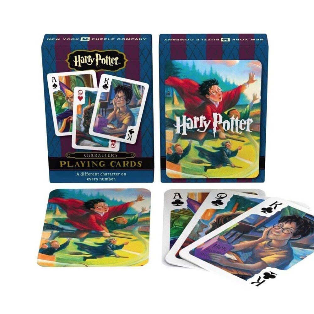 Cartes à jouer des decks Harry Potter