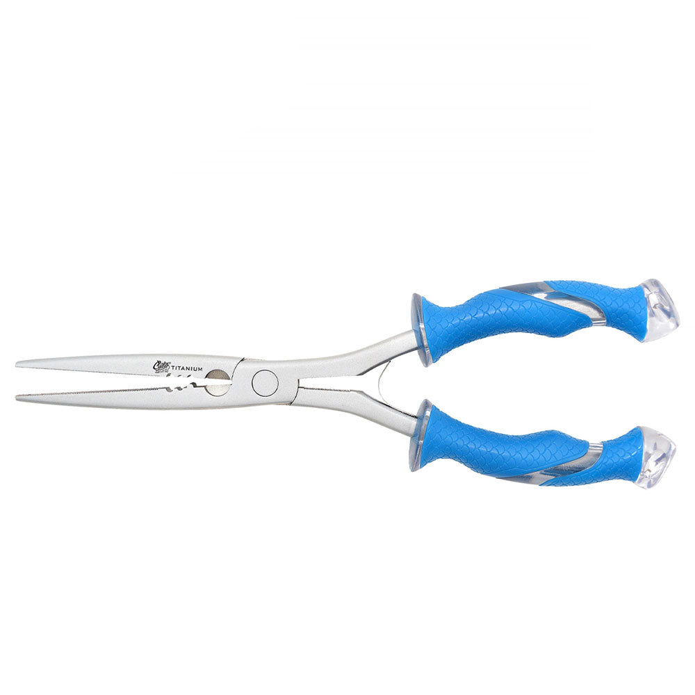 Cuda Titanium Bonded Stainless Steel Needle Nose Pliers 10"