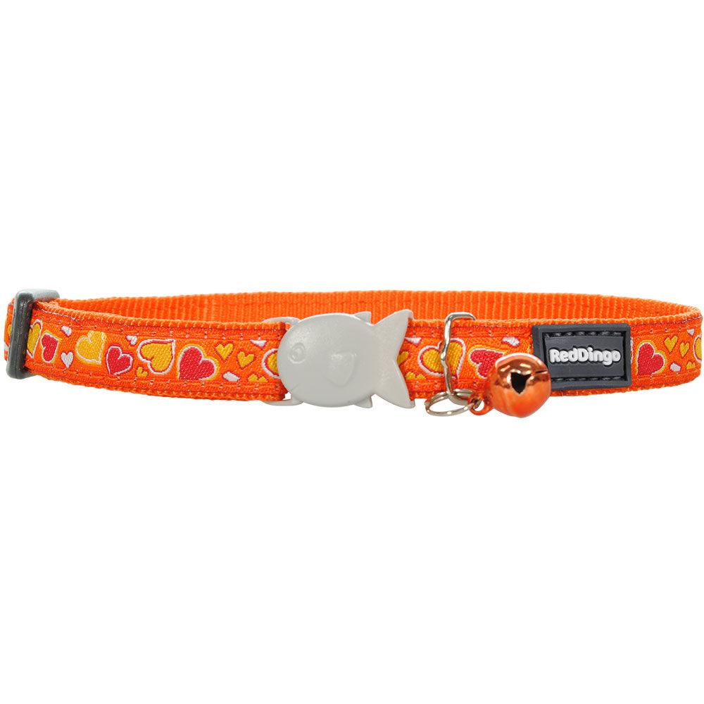 Breezy Love Cat Collar (Orange)