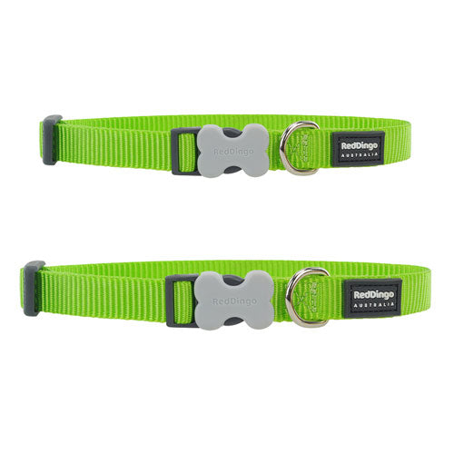 Classic Dog Collar (Lime Green)