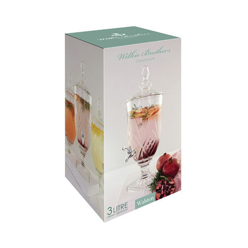 Wilkie Walston Glass Dispenser 3L