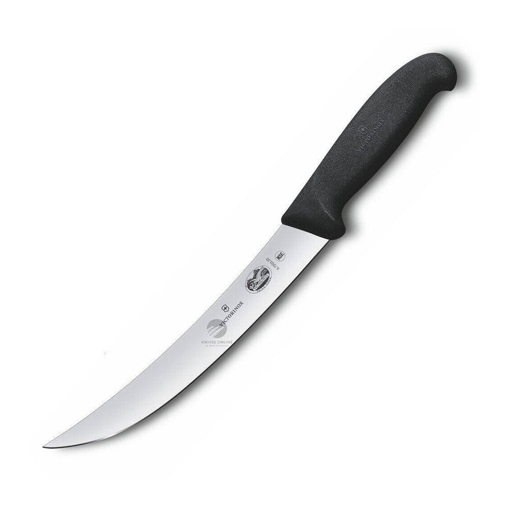 Fibrox buet smal kniv kniv (sort)