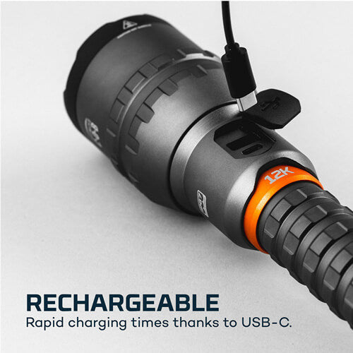 Nebo 12K USB-C Rechargeable Flashlight with Power Bank