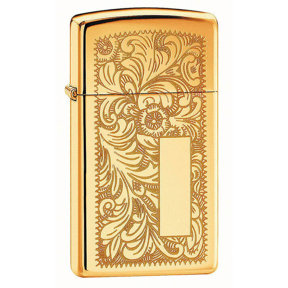 Zippo alto polaco Venetian Slim Lighter