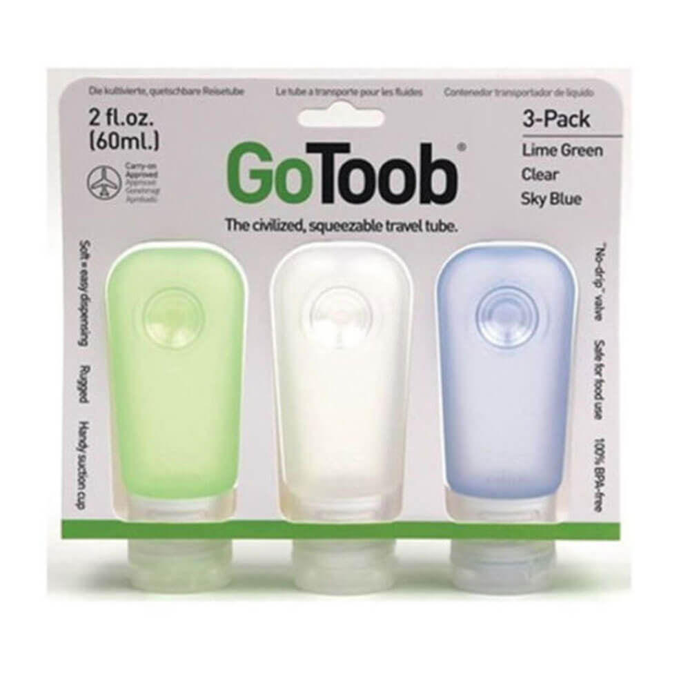 Tubes de voyage Gotoob 3pk