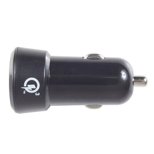 3A Quick Charge 3.0 USB Car Cigarette Lighter Adaptor