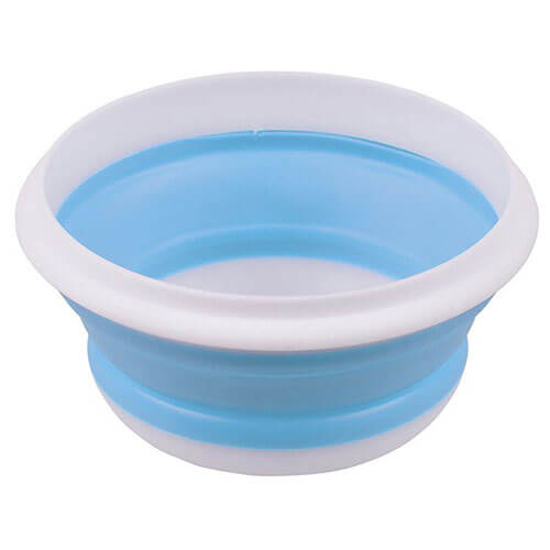 3 Piece Collapsible Foldable Bowl Set with Lids