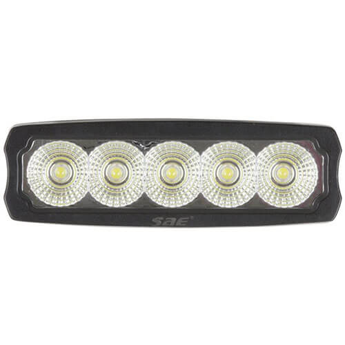 2250 Lumen Single Row Beam LED Worklight Flood Lamp (12-24V)