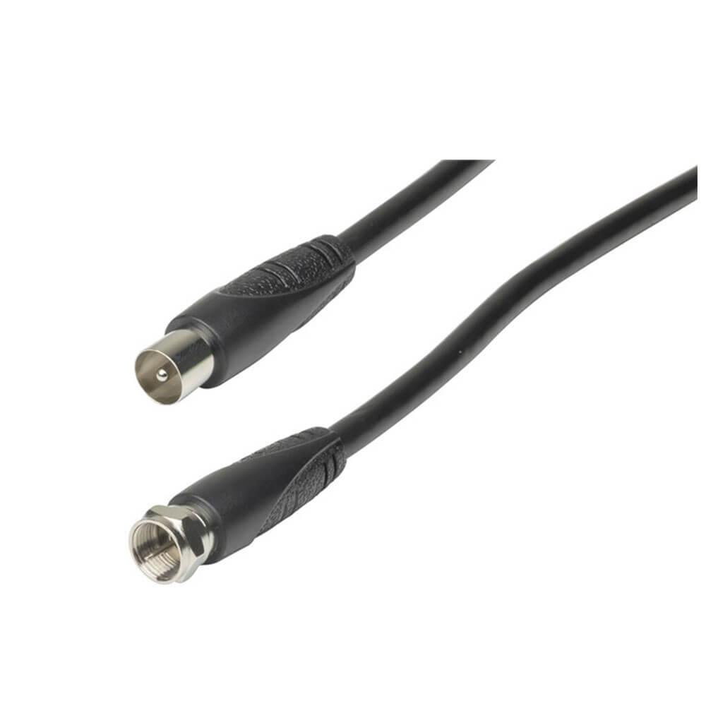 F-Typ-Stecker zum TV-Koaxialstecker Kabel 1,5m