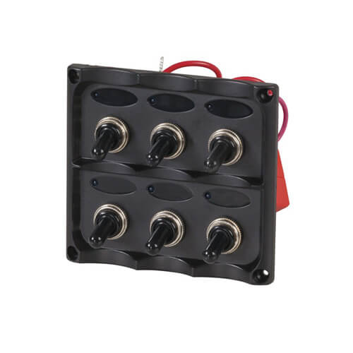 Switch Panel with LED Indicators