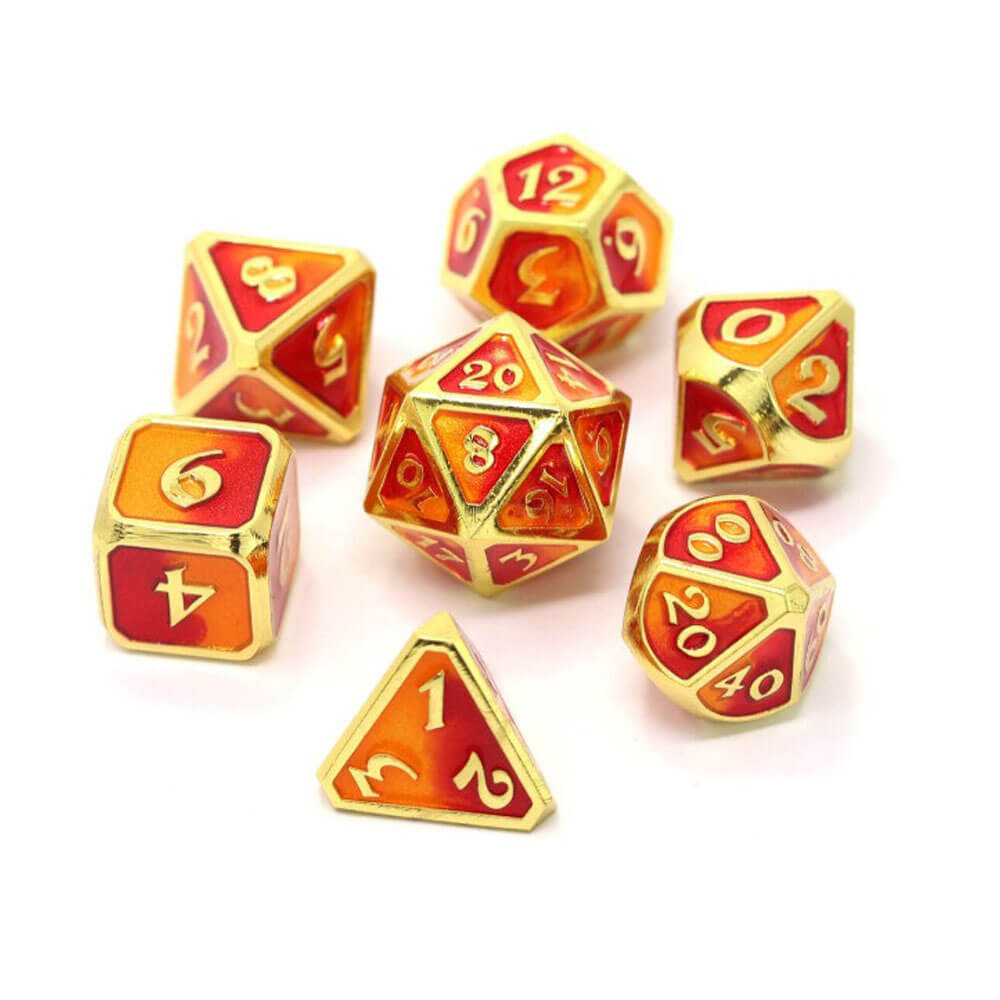 Die Hard Dice Metal Set Polyhedral Spellbinder