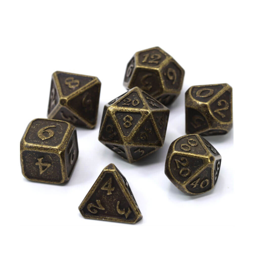 Dice Metal Set Mythica poliédrica