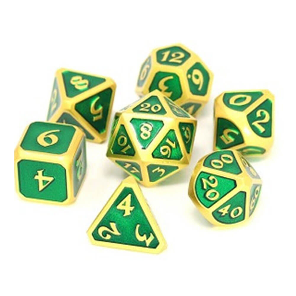 Zestaw metalowy Dice Polihedral miticka