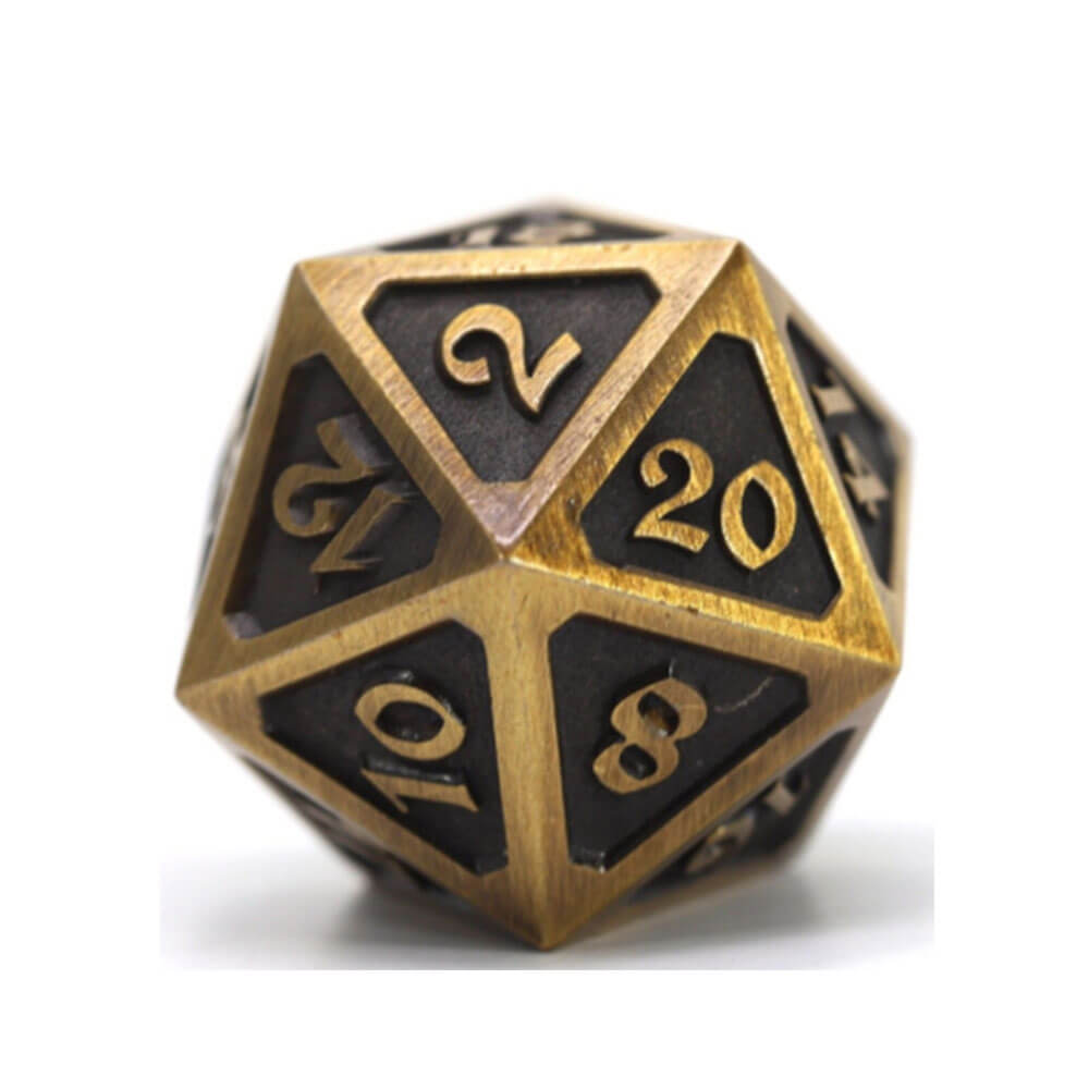 D20 Die Hard Dice Metal Mythica BattlenoWorn (singiel)