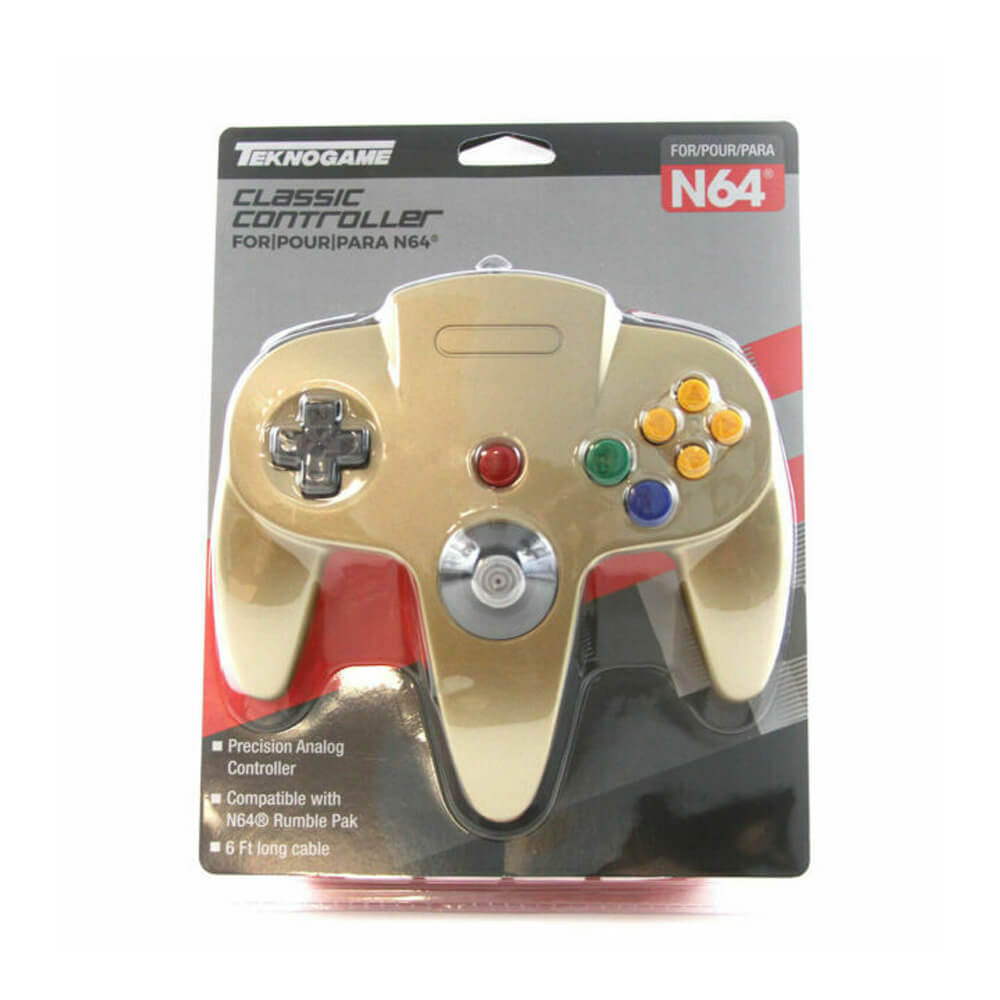 Controlador compatível com a Nintendo 64