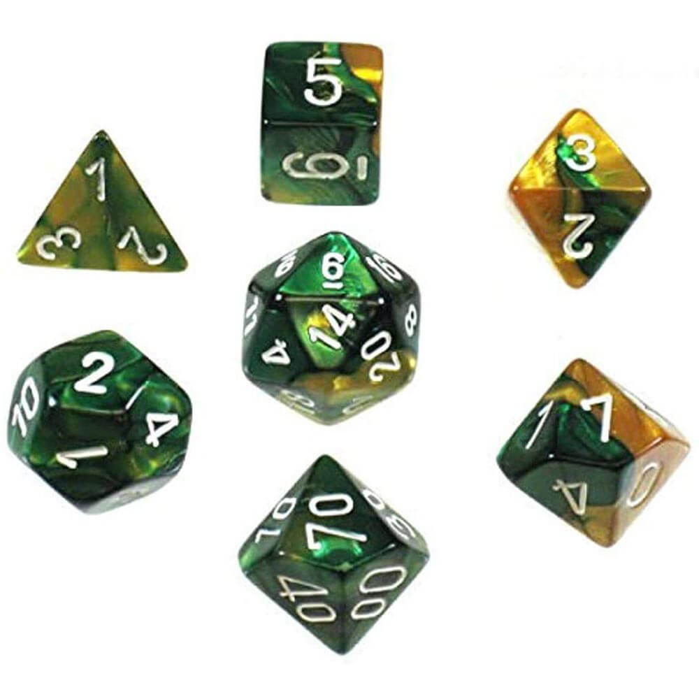 D7 Definir Dice Gemini Poly (7 Dados)