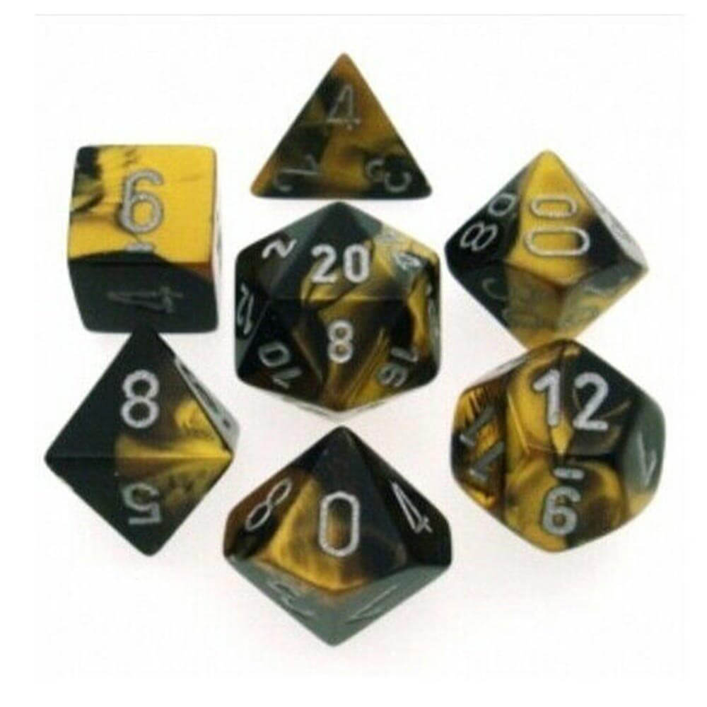 D7 Die Set Dice Gemini Poly (7 Dice)