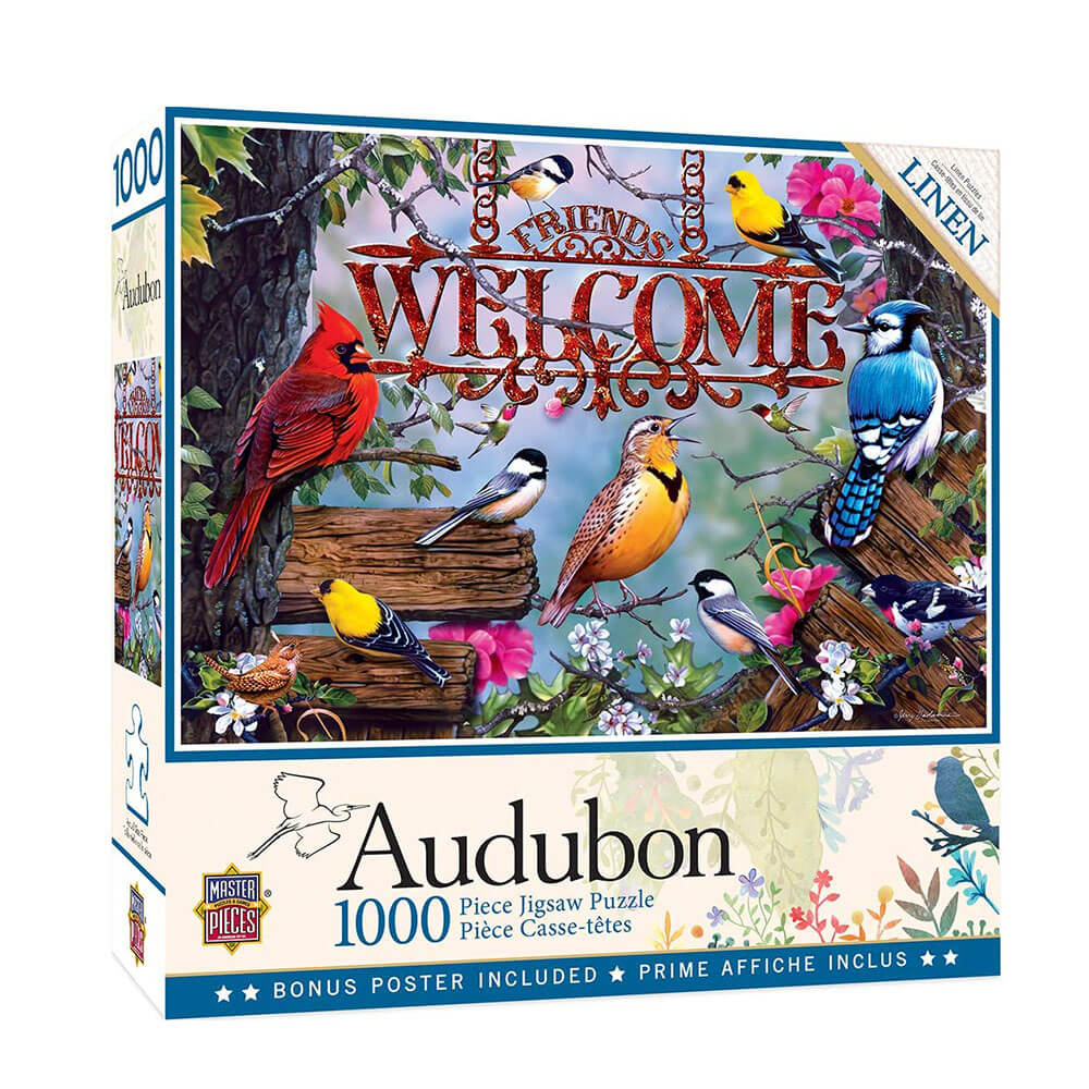 Mesterverk Puzzle Audubon (1000 stk)