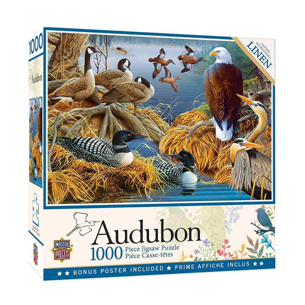 Masterpieces Puzzle Audubon (1000 stk)