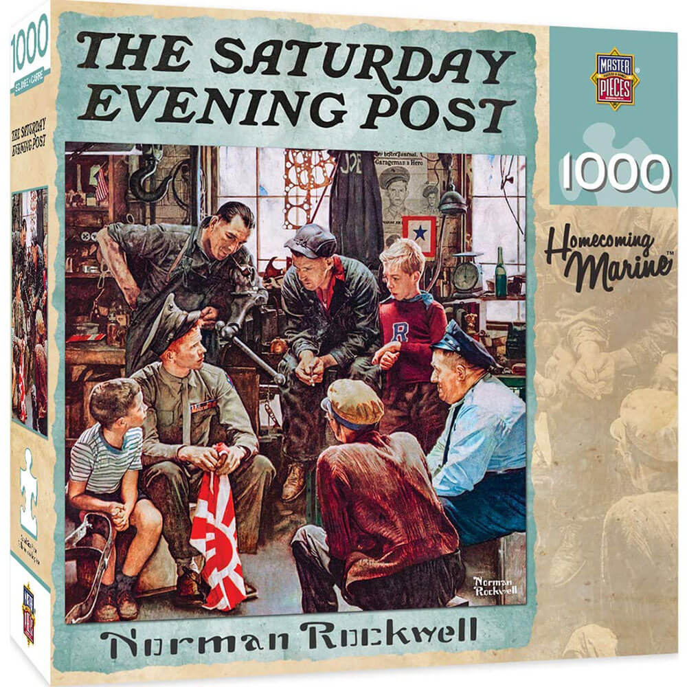 Saturday Evening Post 1000pc -pusslet