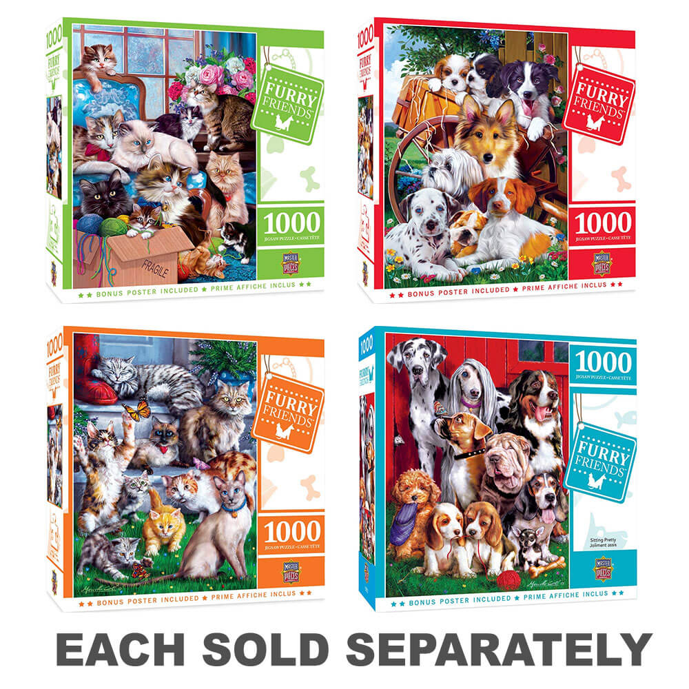 MP Furry Friends Puzzle (1000 pcs)