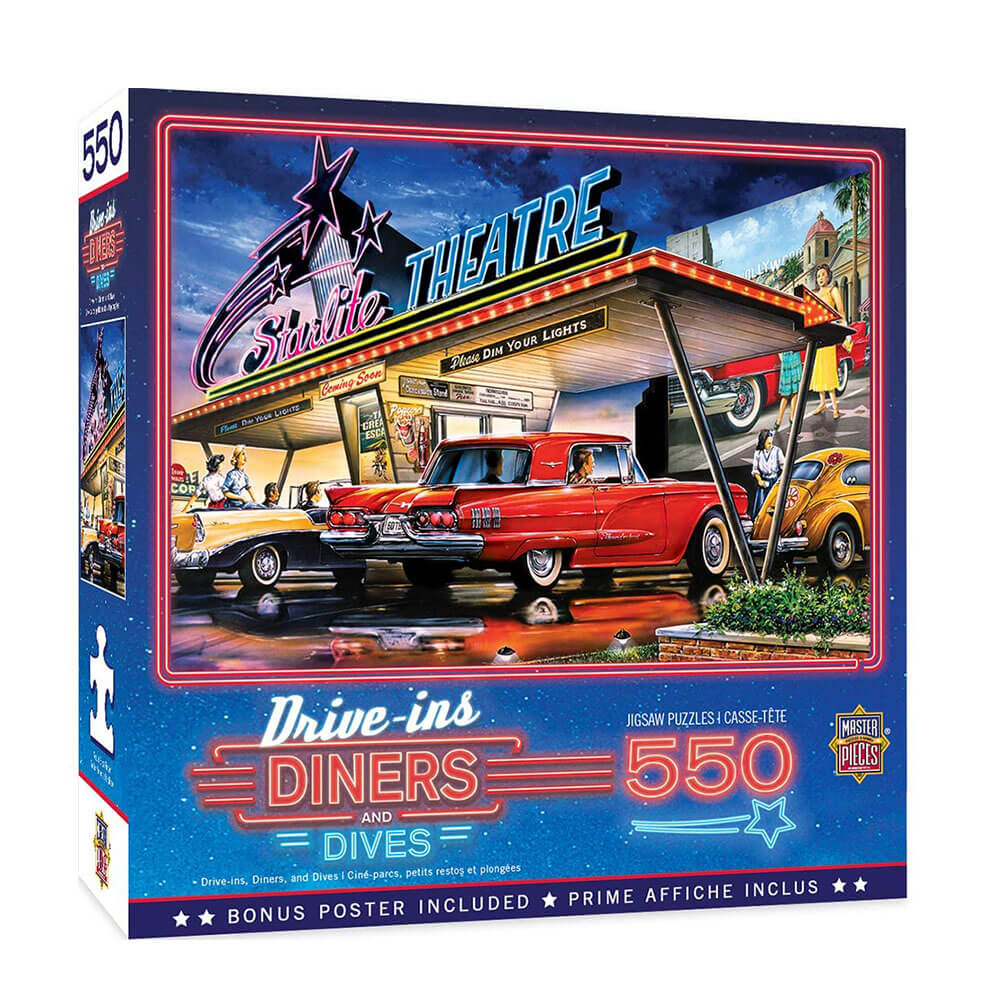 MP Diners & Dives Puzzle (550 pezzi)