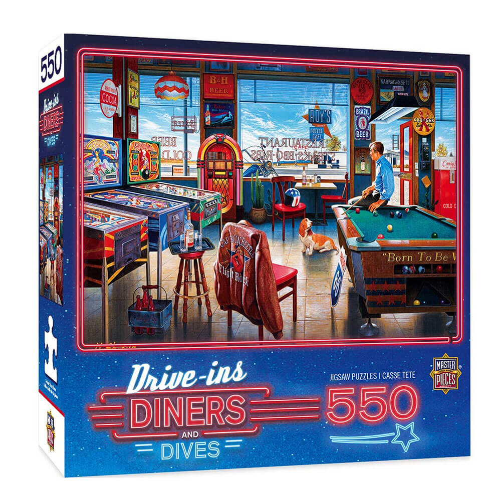 MP Diners & Dives Puzzle (550 pc's)